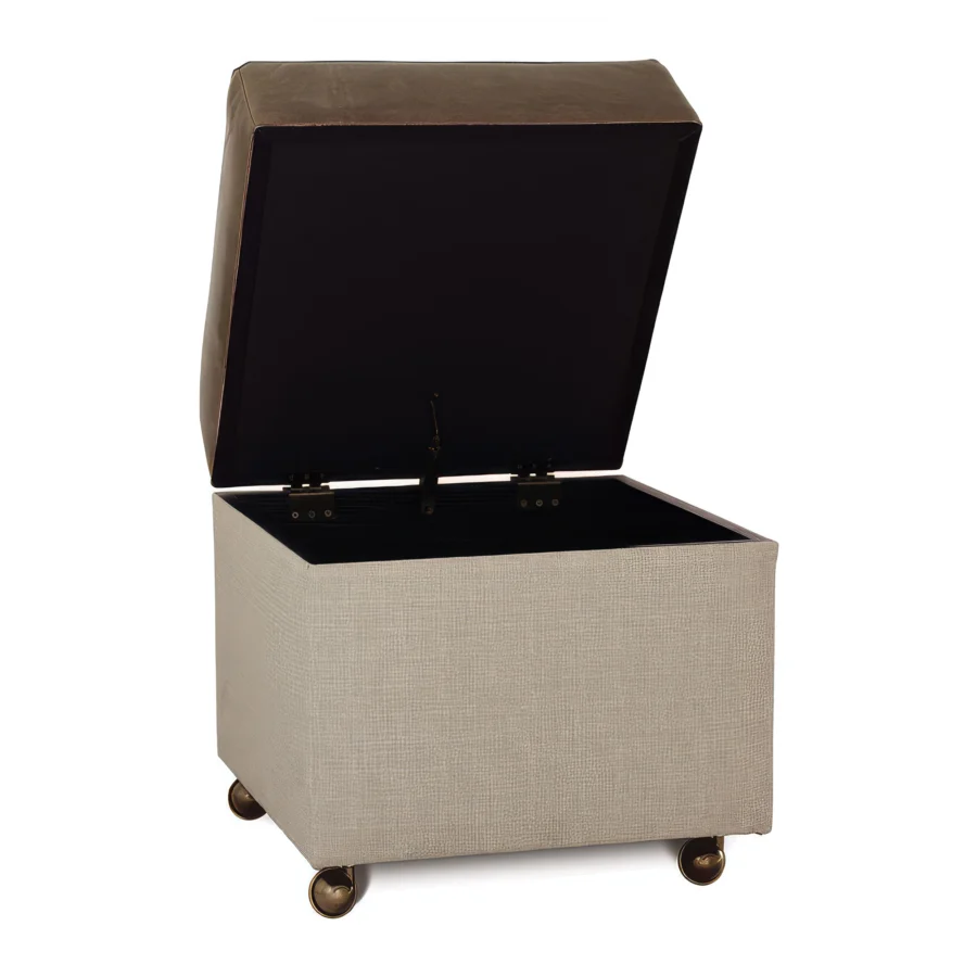 Eastern Accents Higgins Storage Ottoman #3