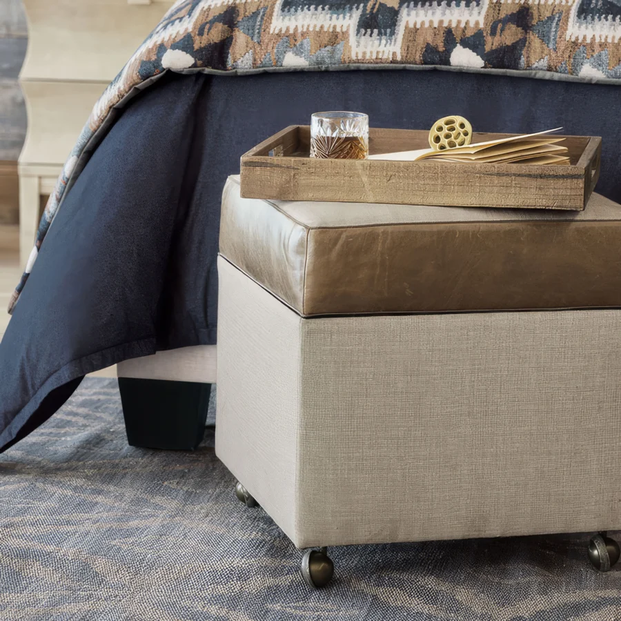 Eastern Accents Higgins Storage Ottoman #4