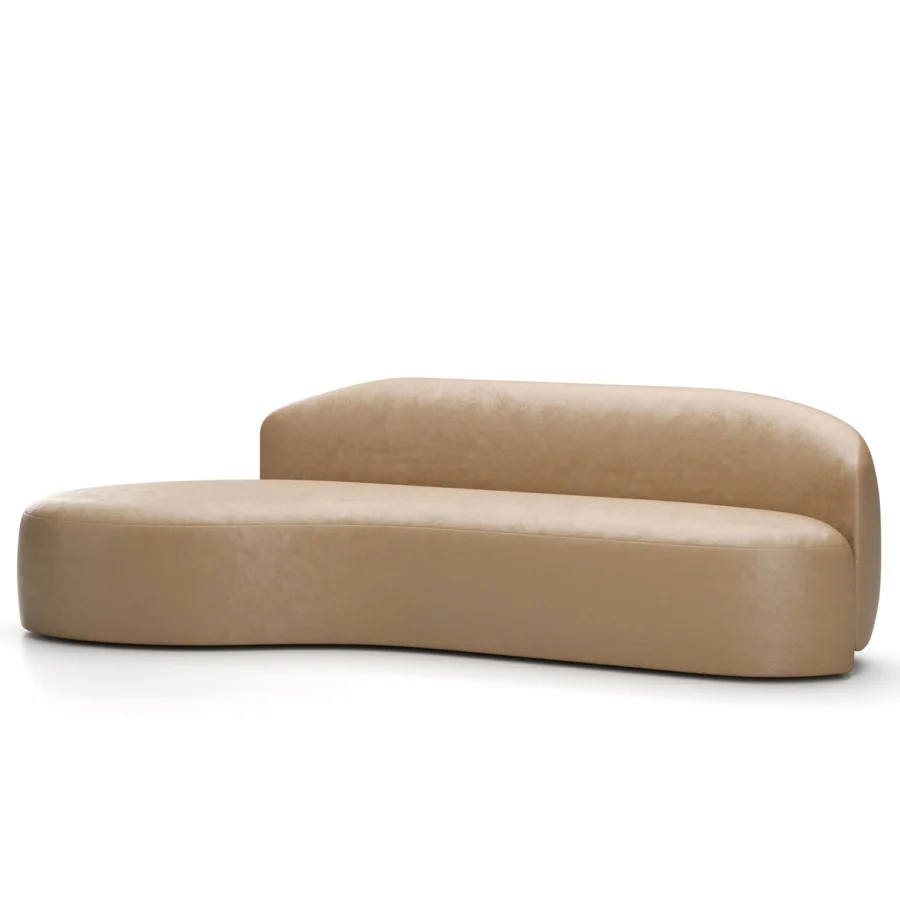 Stellar Works Taylor Small Half Back Sofa #14