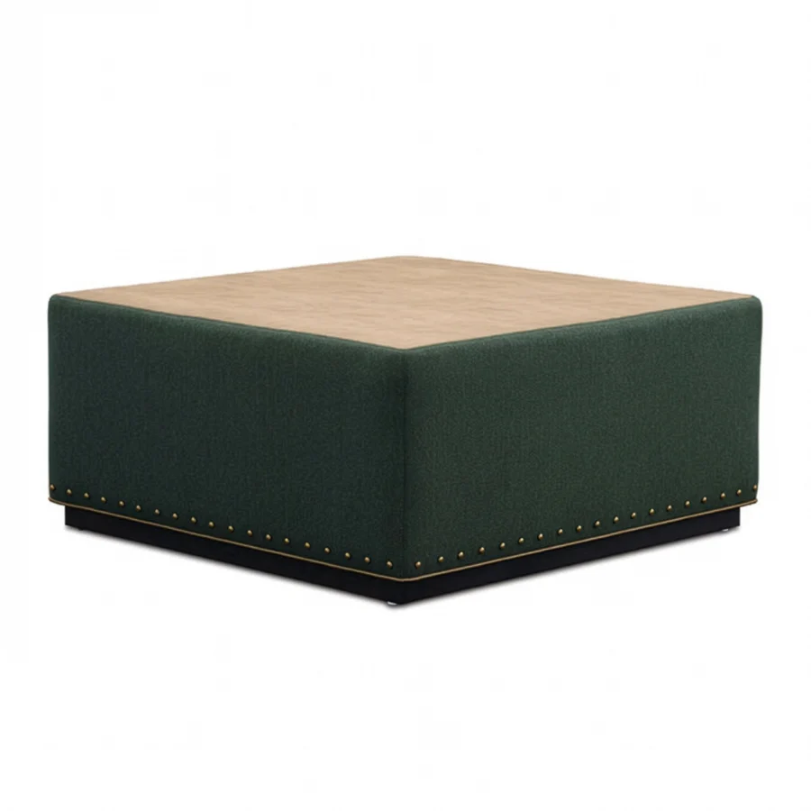 Eastern Accents Lorenzo Colorblock Ottoman #1