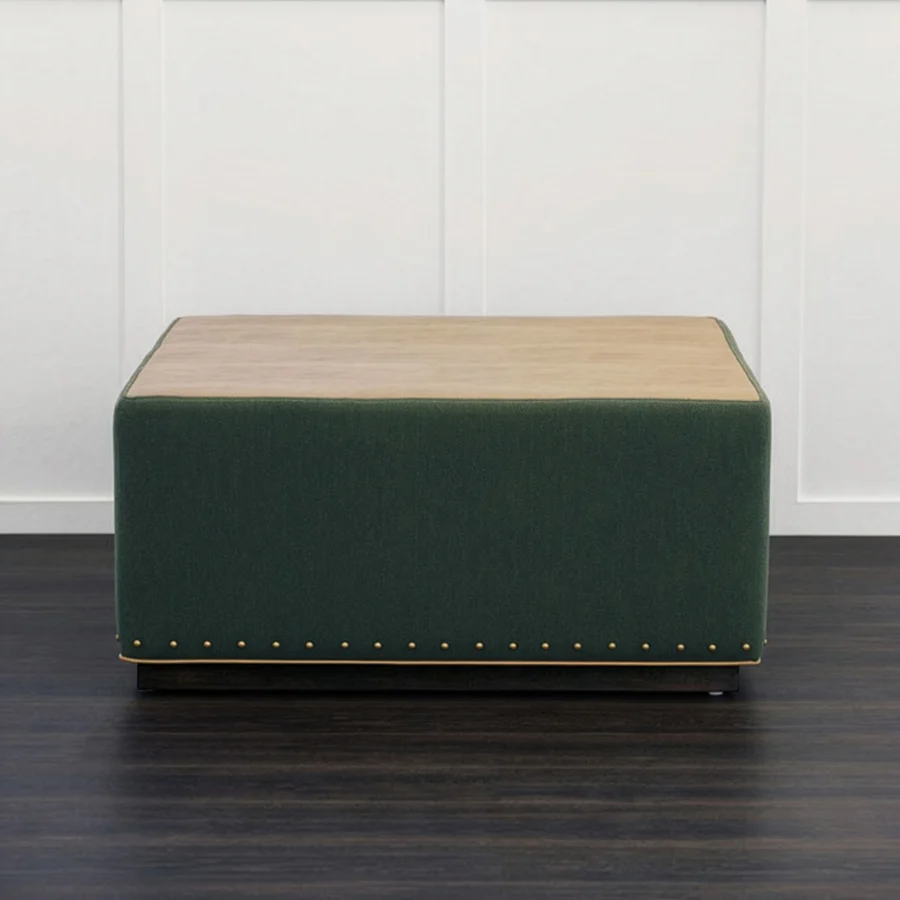 Eastern Accents Lorenzo Colorblock Ottoman #2