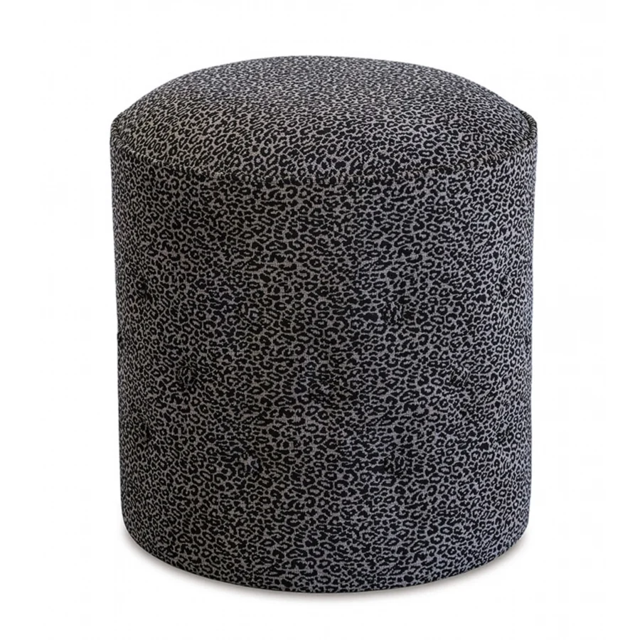 Eastern Accents Lynx Cylinder Ottoman #1