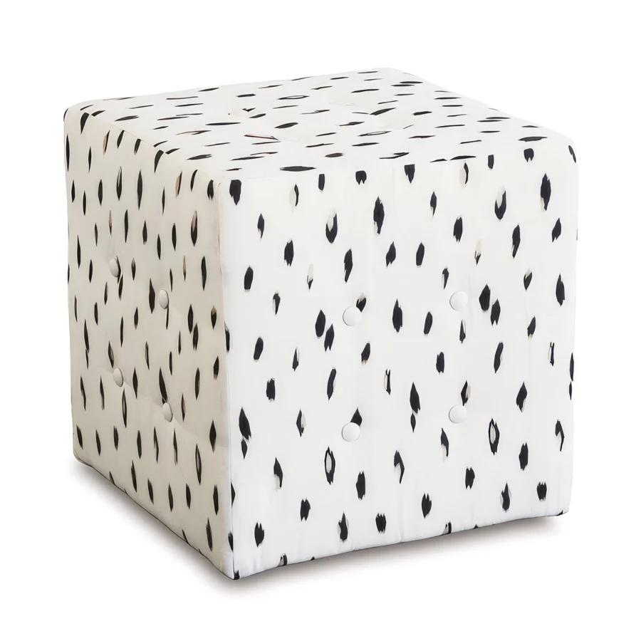 Eastern Accents Maddox Cube Ottoman #1