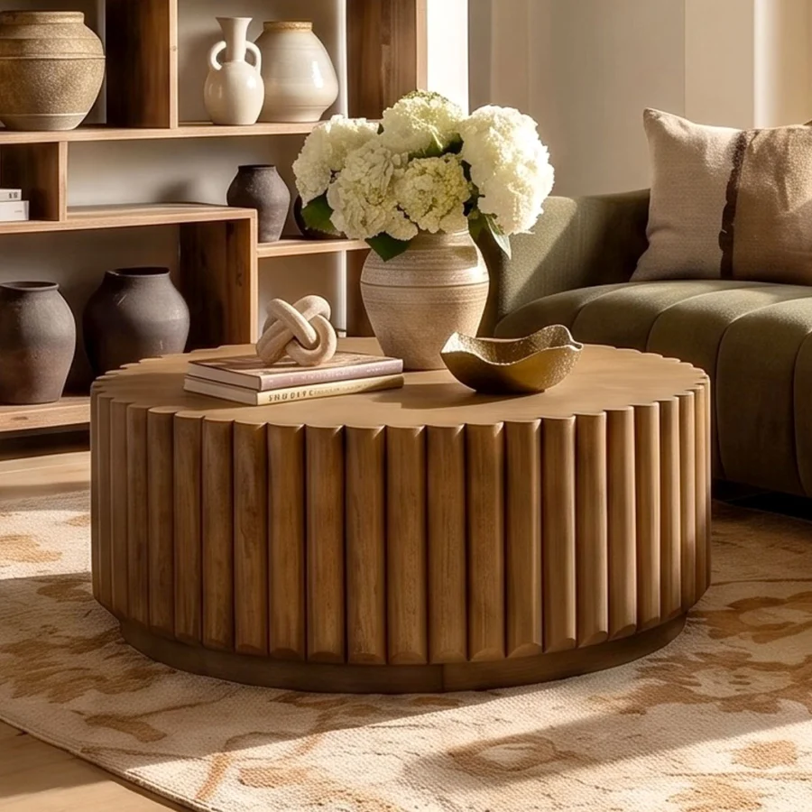 Dovetail Henley Wood Coffee Table #2