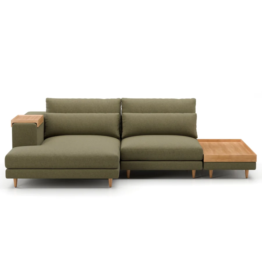 Stellar Works Atelier Leg Sectional Configuration 1 #2
