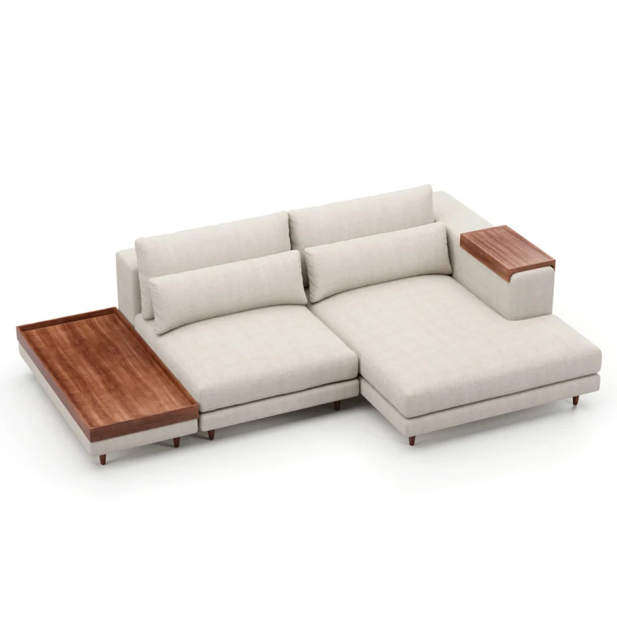 Stellar Works Atelier Leg Sectional Configuration 1 #7