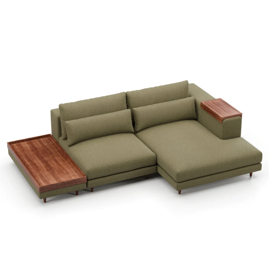 Stellar Works Atelier Leg Sectional Configuration 1 #9