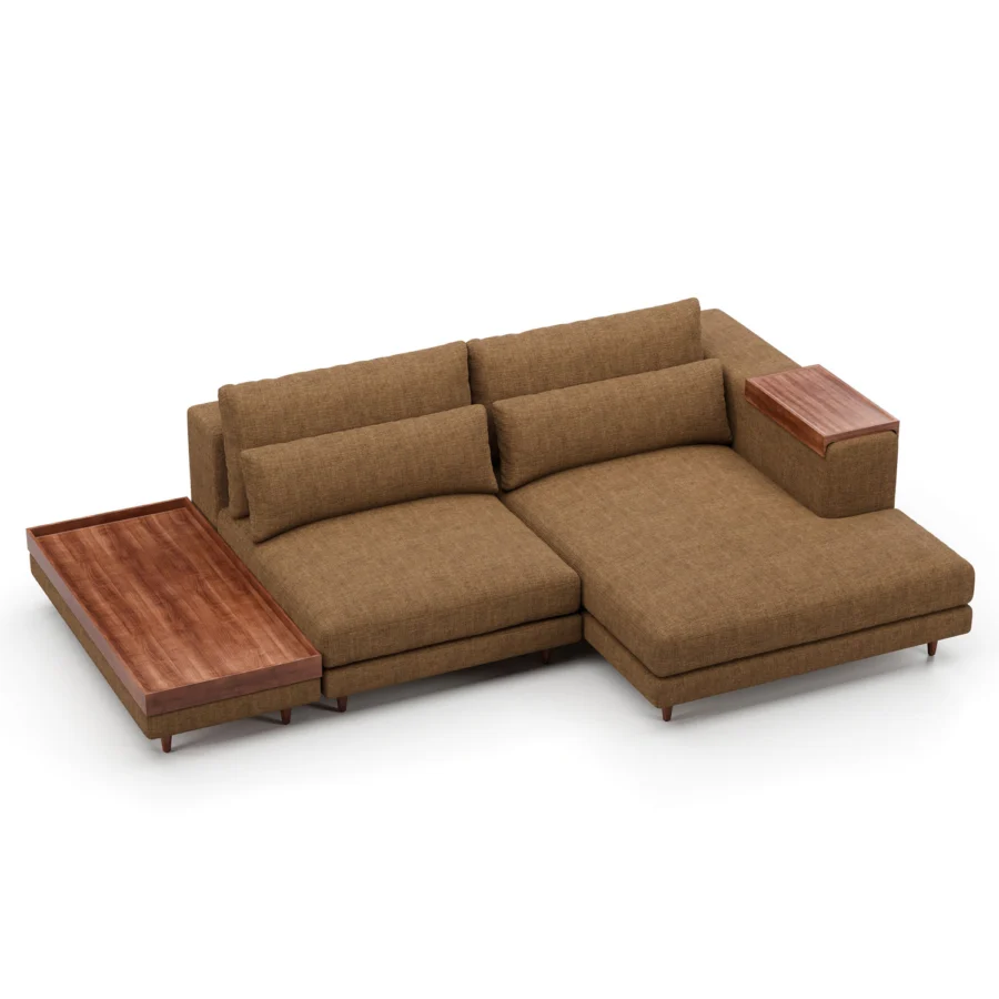 Stellar Works Atelier Leg Sectional Configuration 1 #11