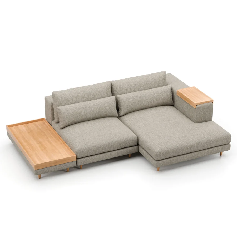 Stellar Works Atelier Leg Sectional Configuration 1 #13