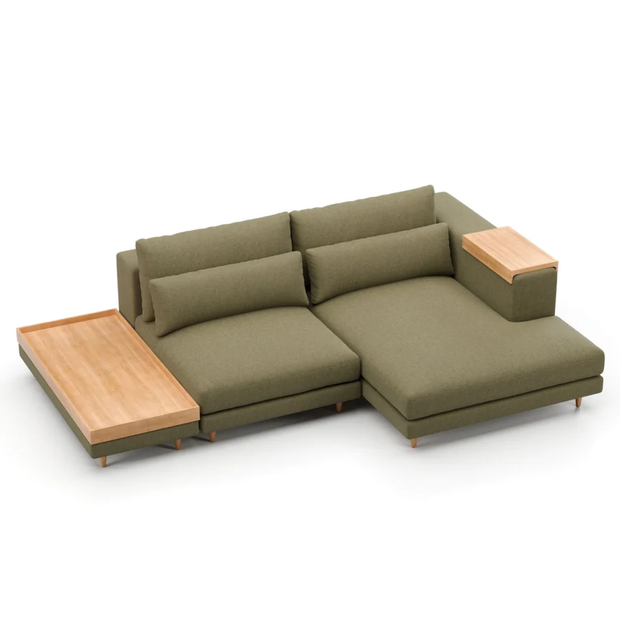Stellar Works Atelier Leg Sectional Configuration 1 #18