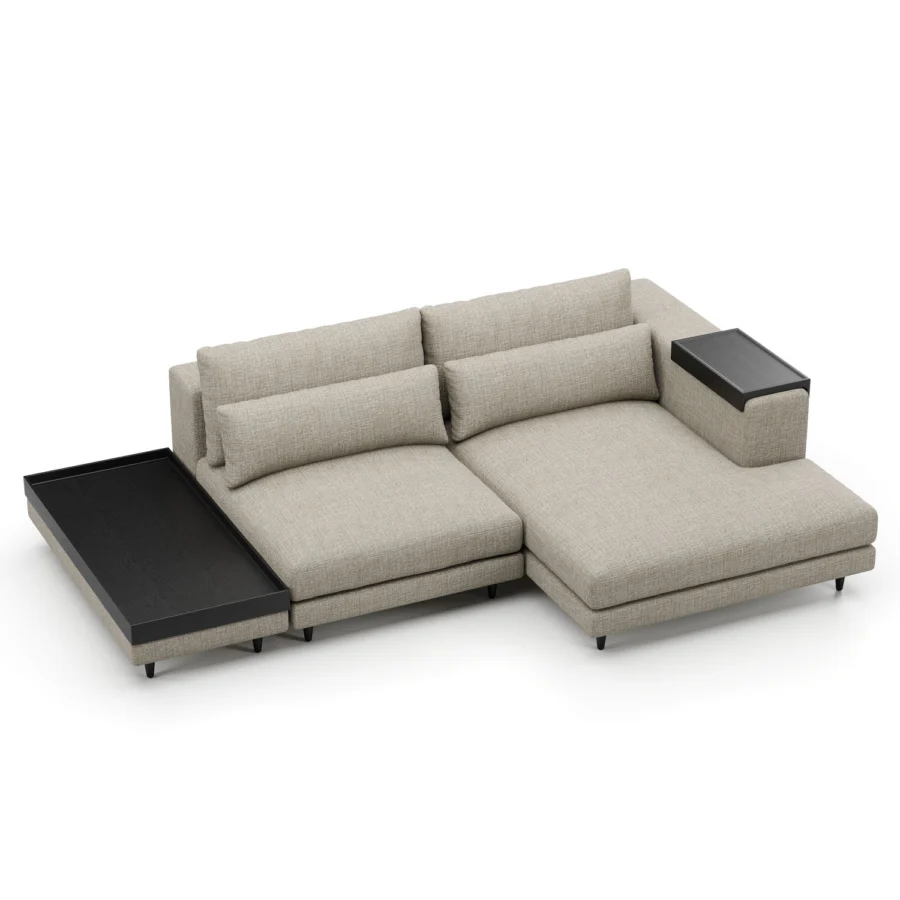 Stellar Works Atelier Leg Sectional Configuration 1 #22