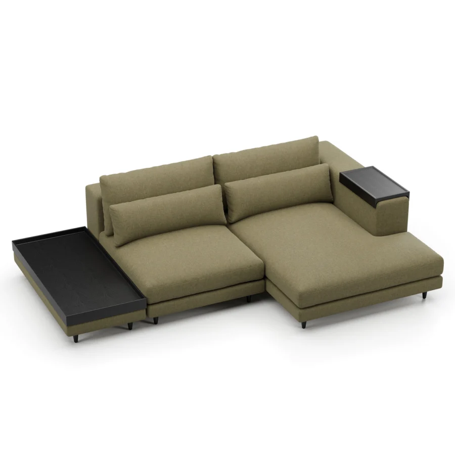 Stellar Works Atelier Leg Sectional Configuration 1 #28