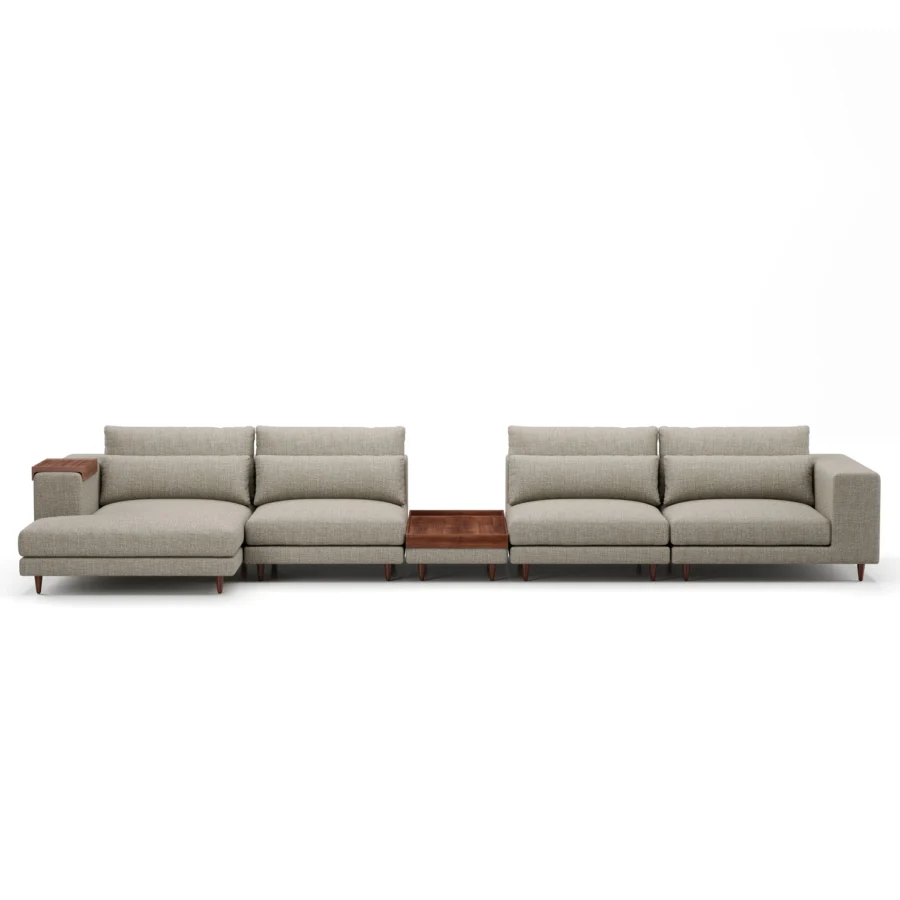 Stellar Works Atelier Leg Sectional Configuration 2 #1