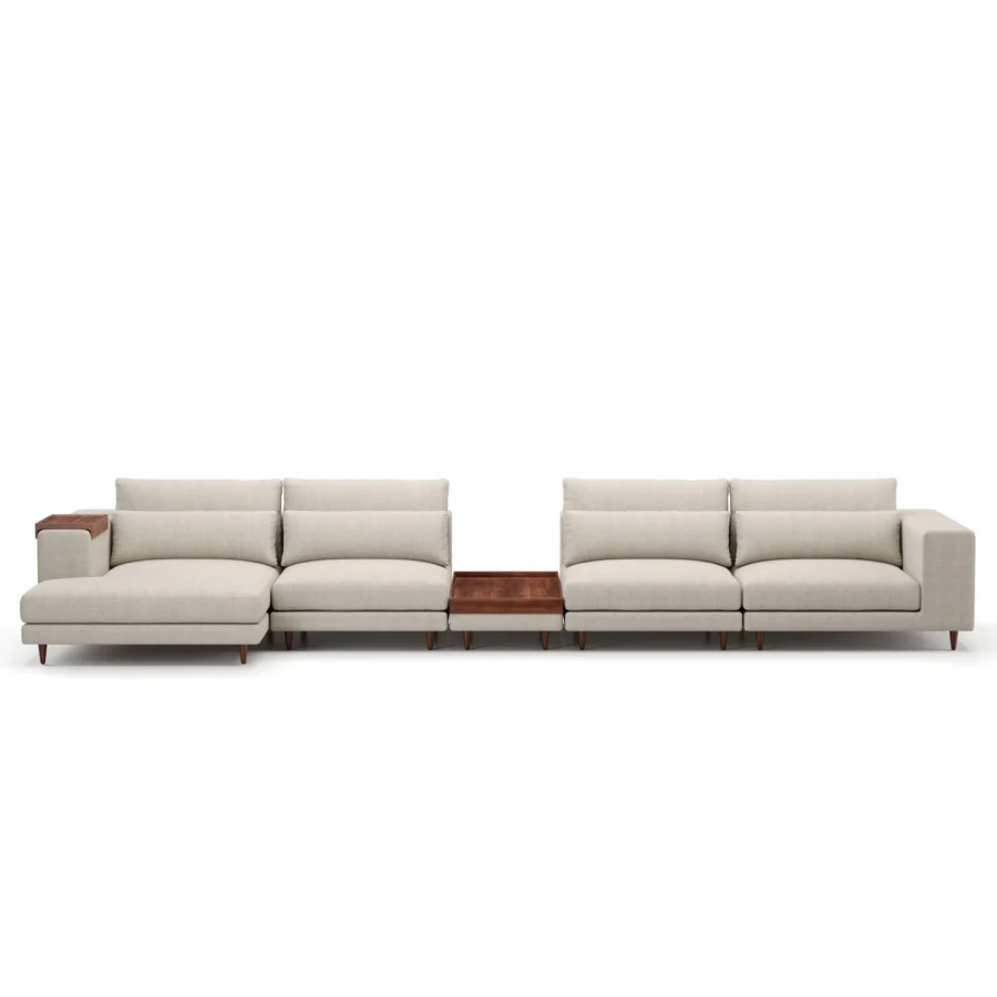 Stellar Works Atelier Leg Sectional Configuration 2 #6