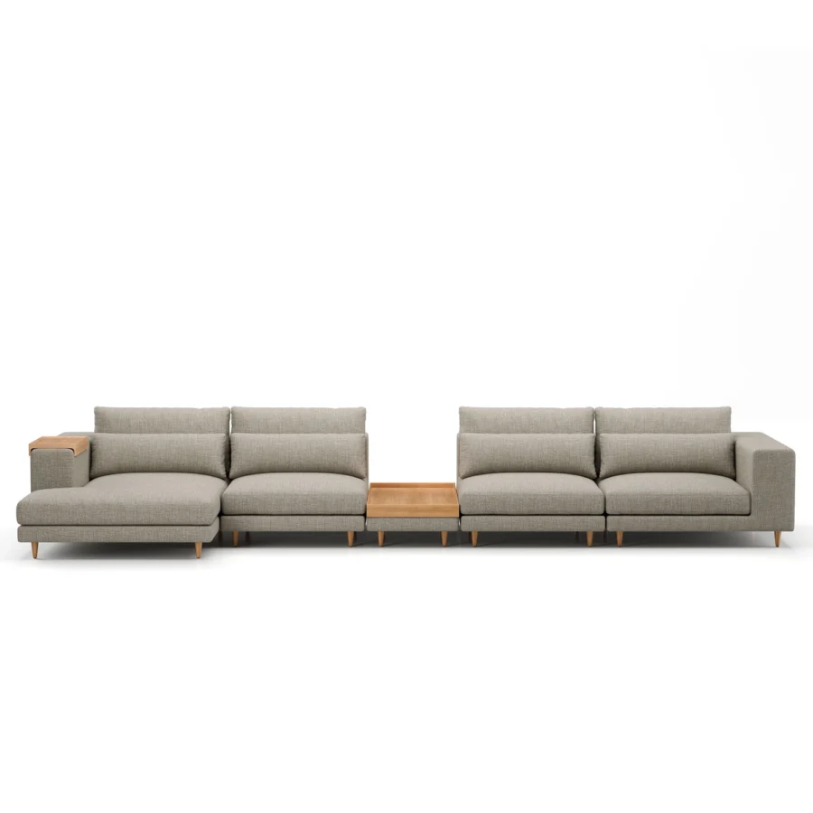 Stellar Works Atelier Leg Sectional Configuration 2 #12