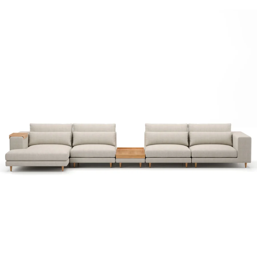 Stellar Works Atelier Leg Sectional Configuration 2 #16
