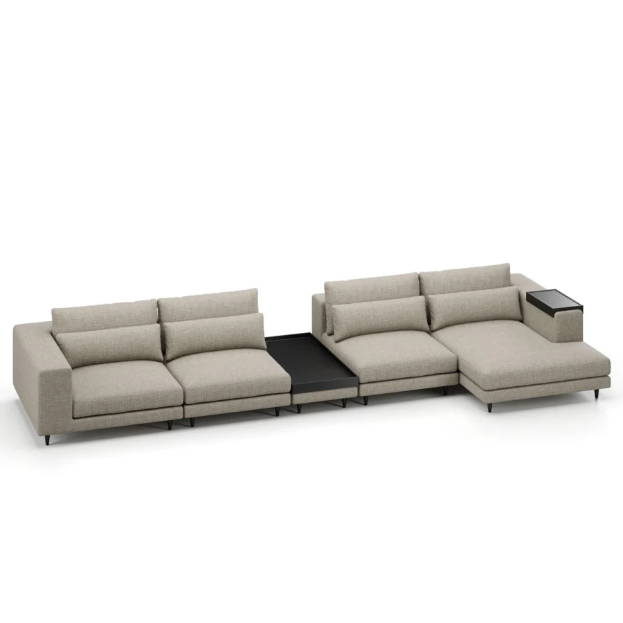 Stellar Works Atelier Leg Sectional Configuration 2 #22