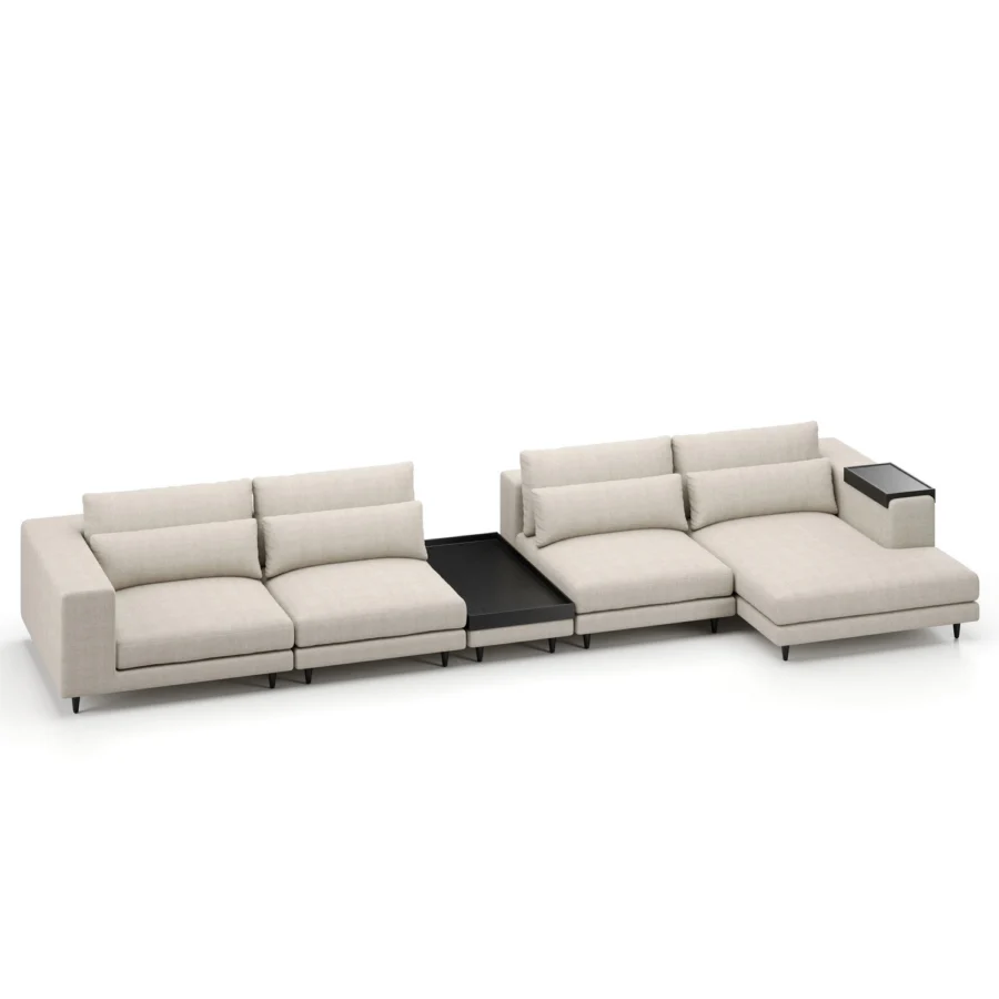Stellar Works Atelier Leg Sectional Configuration 2 #26