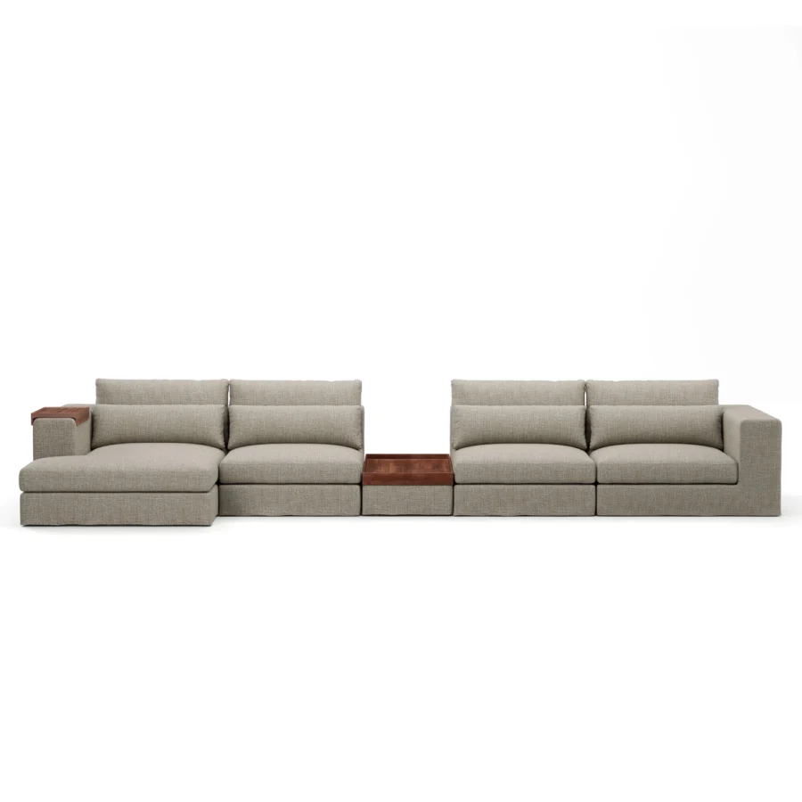 Stellar Works Atelier Skirt Sectional Configuration 2 #1