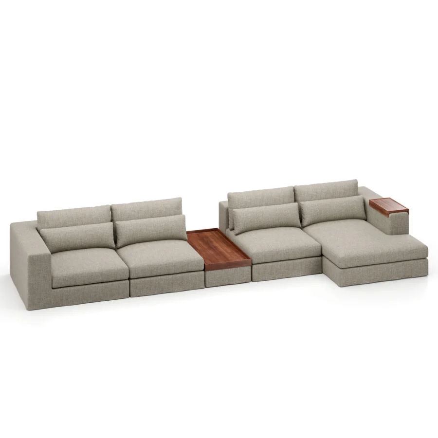 Stellar Works Atelier Skirt Sectional Configuration 2 #3