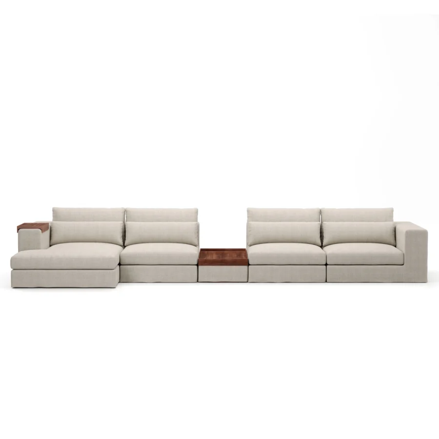 Stellar Works Atelier Skirt Sectional Configuration 2 #6