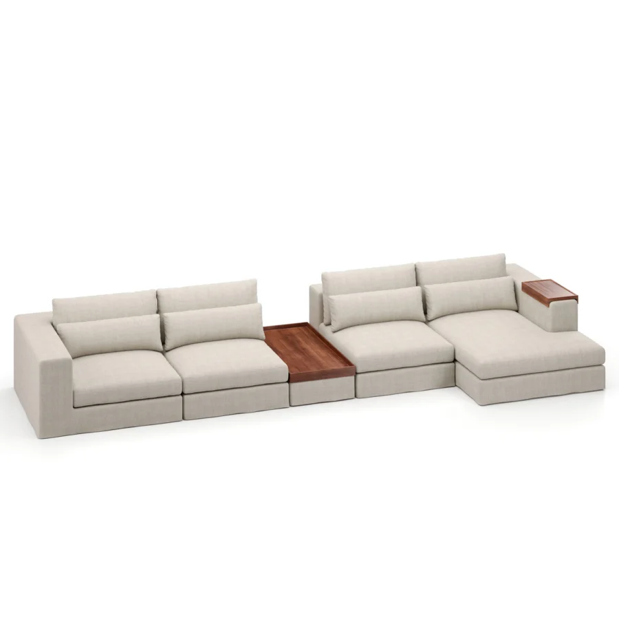 Stellar Works Atelier Skirt Sectional Configuration 2 #7