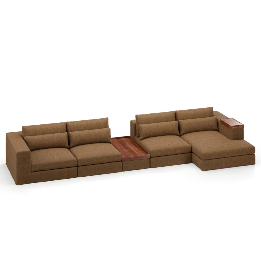 Stellar Works Atelier Skirt Sectional Configuration 2 #11