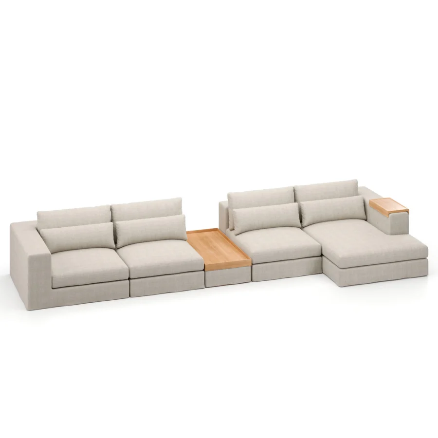 Stellar Works Atelier Skirt Sectional Configuration 2 #17