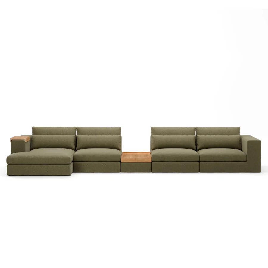 Stellar Works Atelier Skirt Sectional Configuration 2 #2