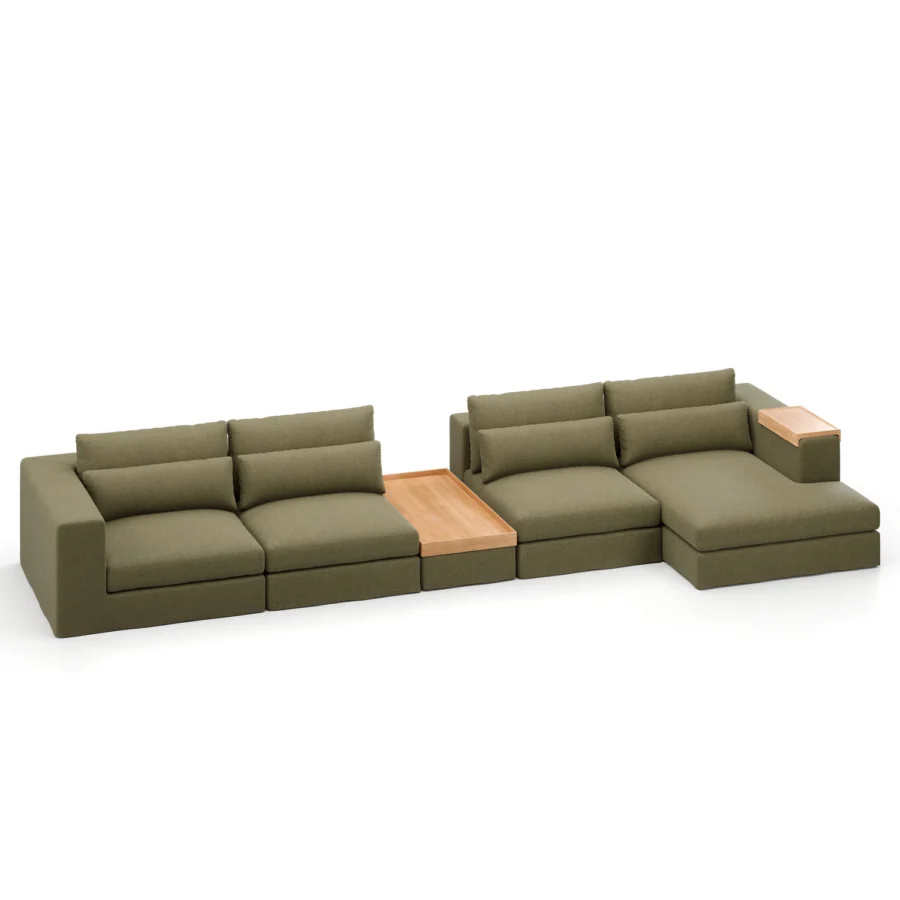 Stellar Works Atelier Skirt Sectional Configuration 2 #18