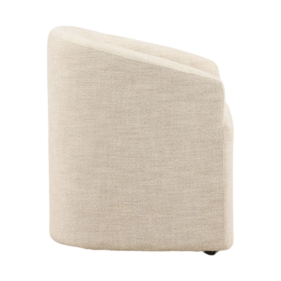 Dovetail Breana Armchair with Casters #9