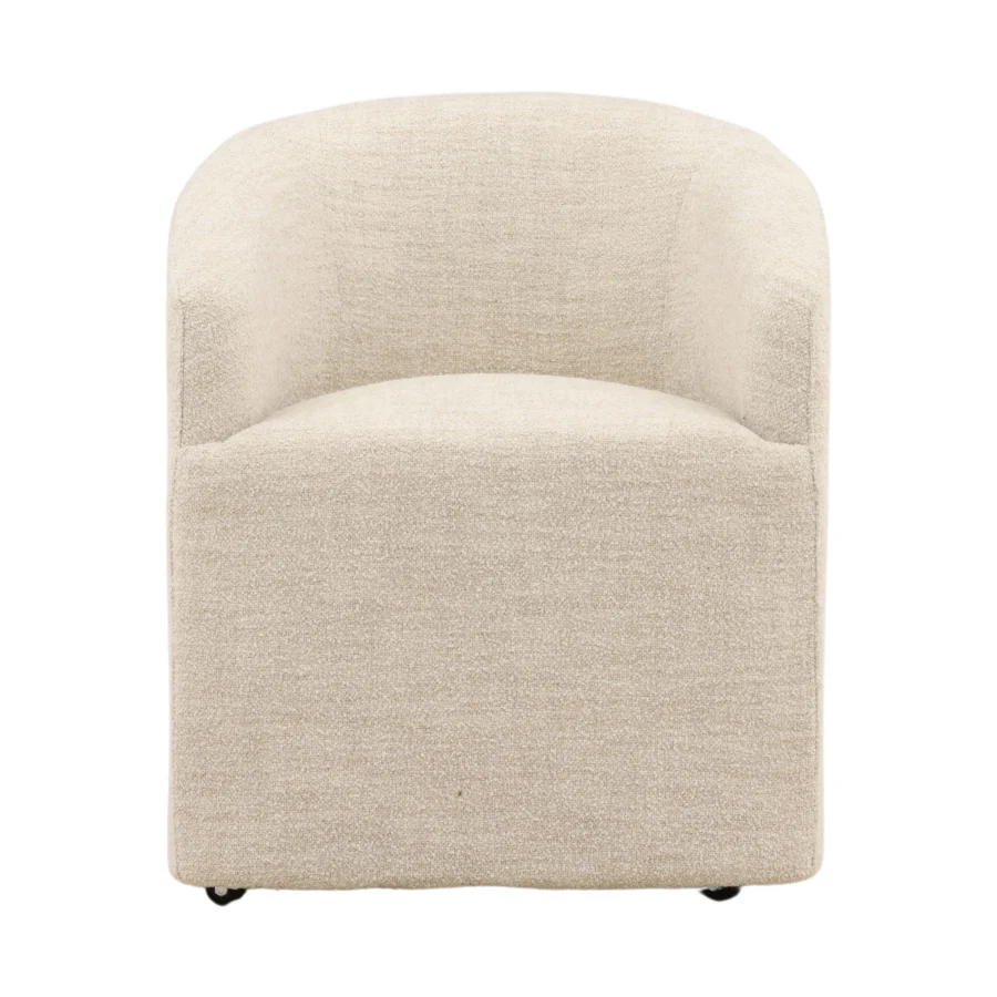 Dovetail Breana Armchair with Casters #7