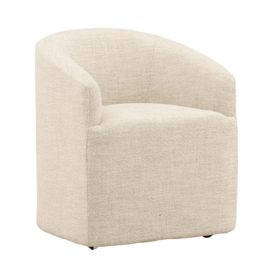 Dovetail Breana Armchair with Casters #8