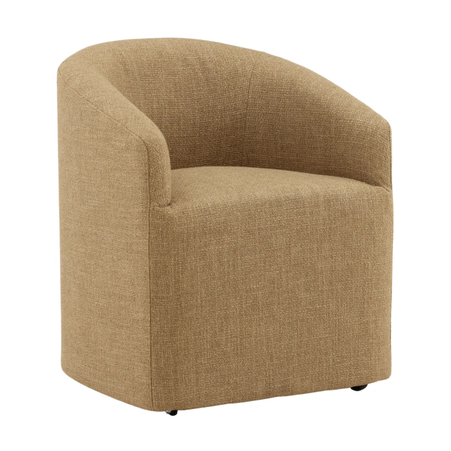 Dovetail Breana Armchair with Casters #1