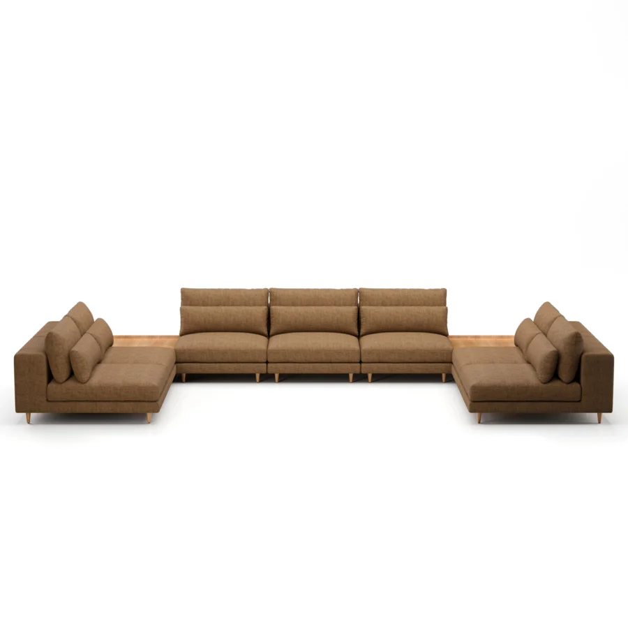 Stellar Works Atelier Leg Sectional Configuration 3 #10