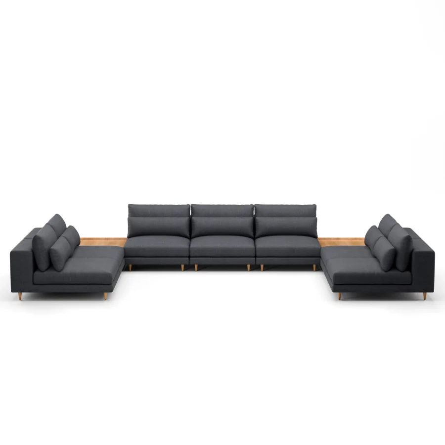 Stellar Works Atelier Leg Sectional Configuration 3 #14