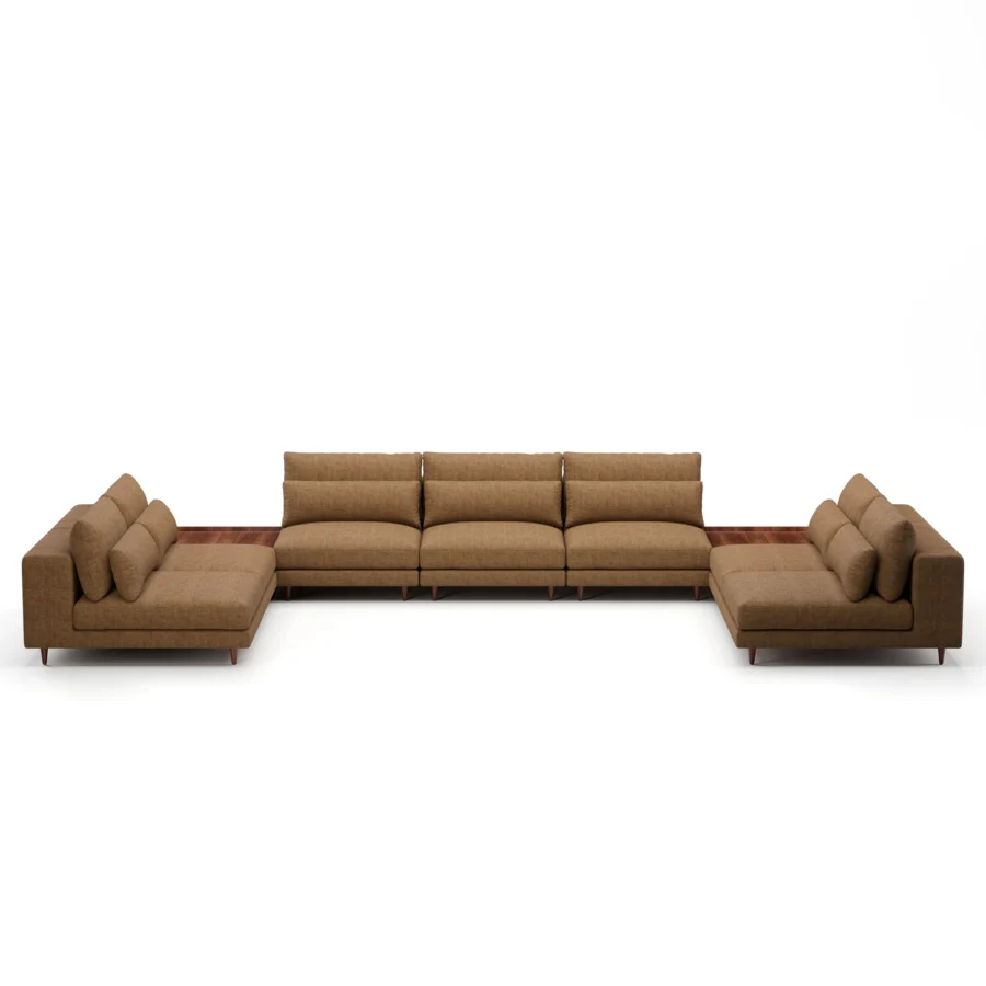 Stellar Works Atelier Leg Sectional Configuration 3 #19