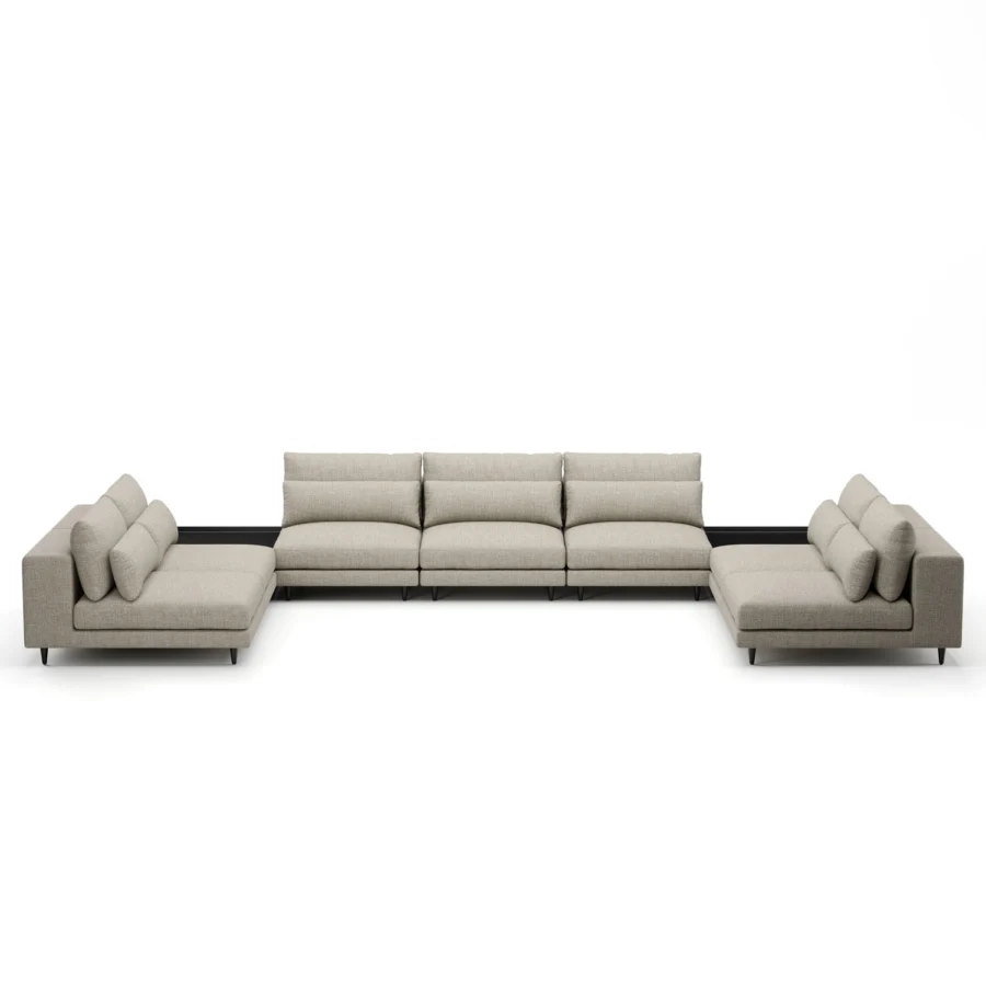 Stellar Works Atelier Leg Sectional Configuration 3 #21