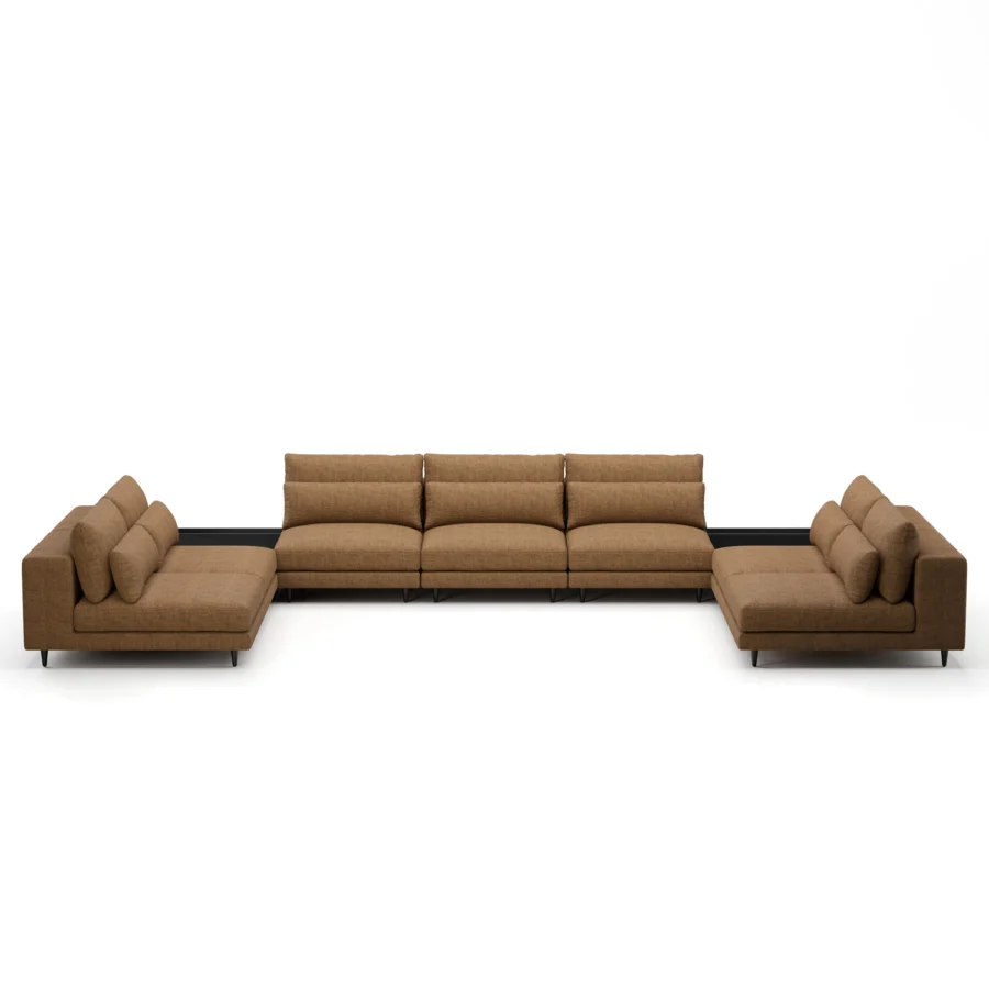 Stellar Works Atelier Leg Sectional Configuration 3 #29