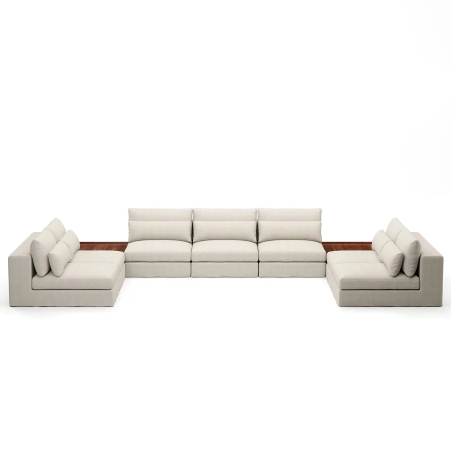 Stellar Works Atelier Skirt Sectional Configuration 3 #6