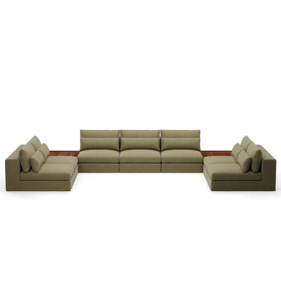 Stellar Works Atelier Skirt Sectional Configuration 3 #8