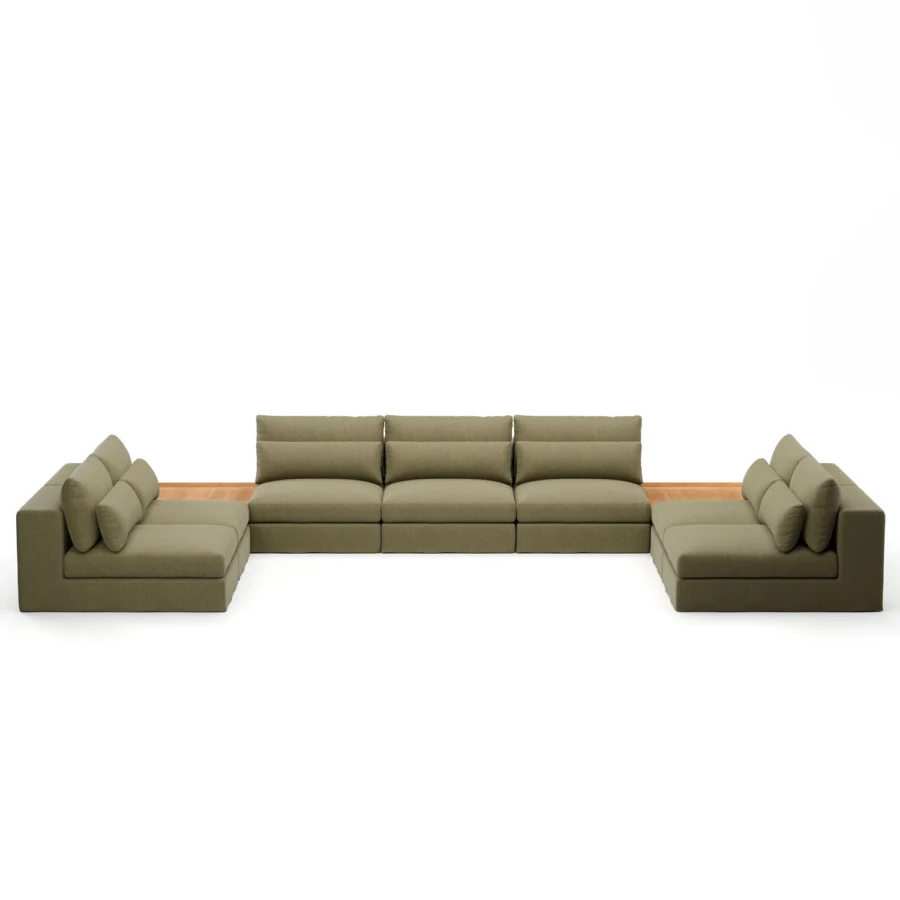 Stellar Works Atelier Skirt Sectional Configuration 3 #18