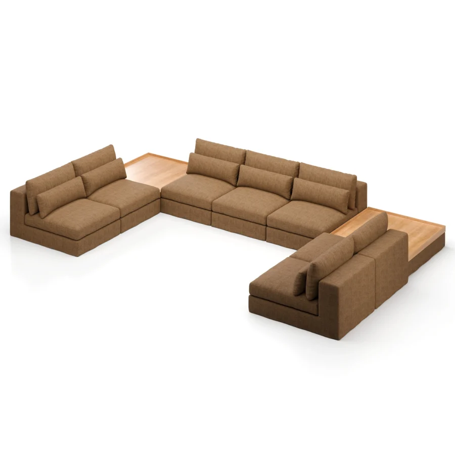 Stellar Works Atelier Skirt Sectional Configuration 3 #20