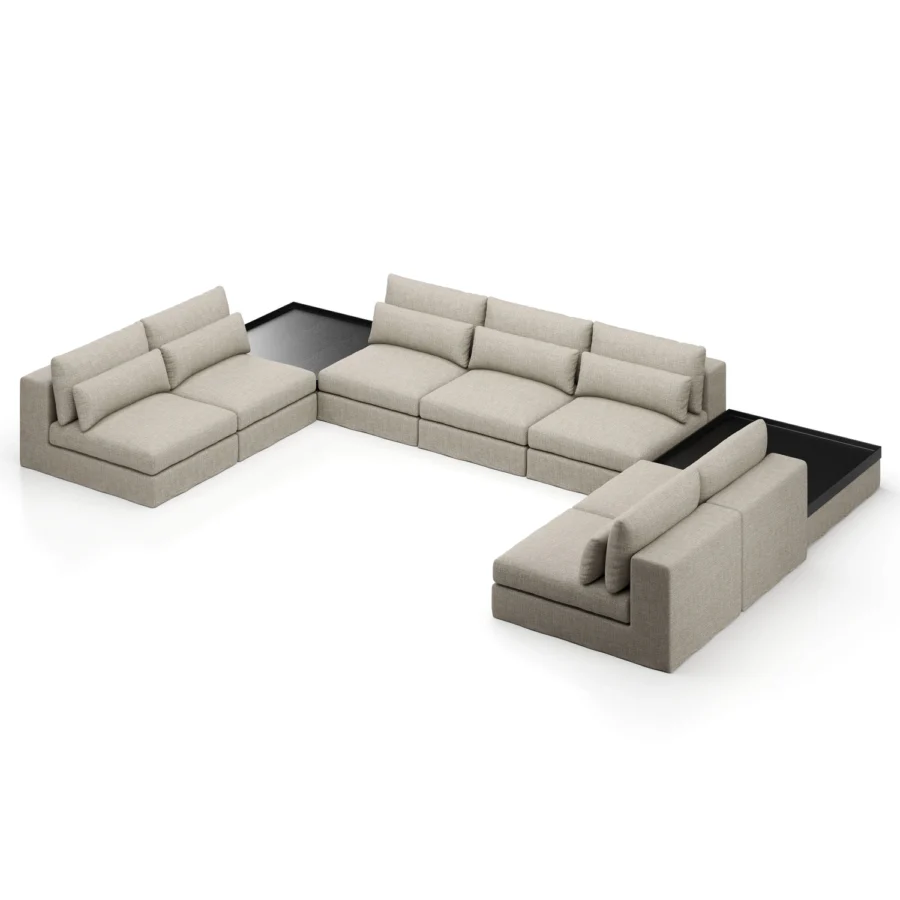 Stellar Works Atelier Skirt Sectional Configuration 3 #22