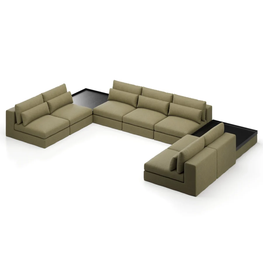 Stellar Works Atelier Skirt Sectional Configuration 3 #28