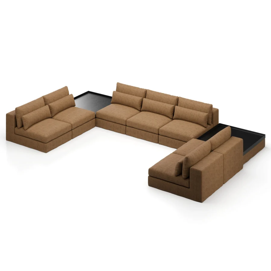 Stellar Works Atelier Skirt Sectional Configuration 3 #30