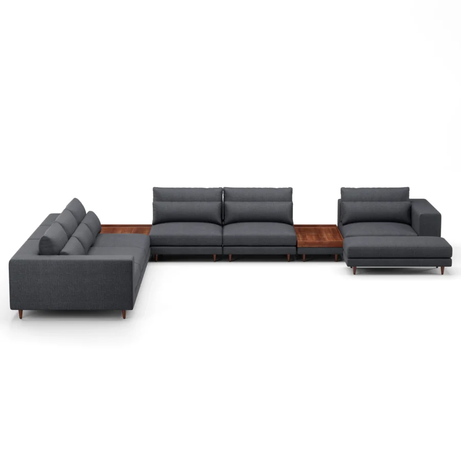 Stellar Works Atelier Leg Sectional Configuration 4 #4