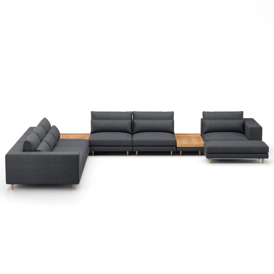 Stellar Works Atelier Leg Sectional Configuration 4 #14