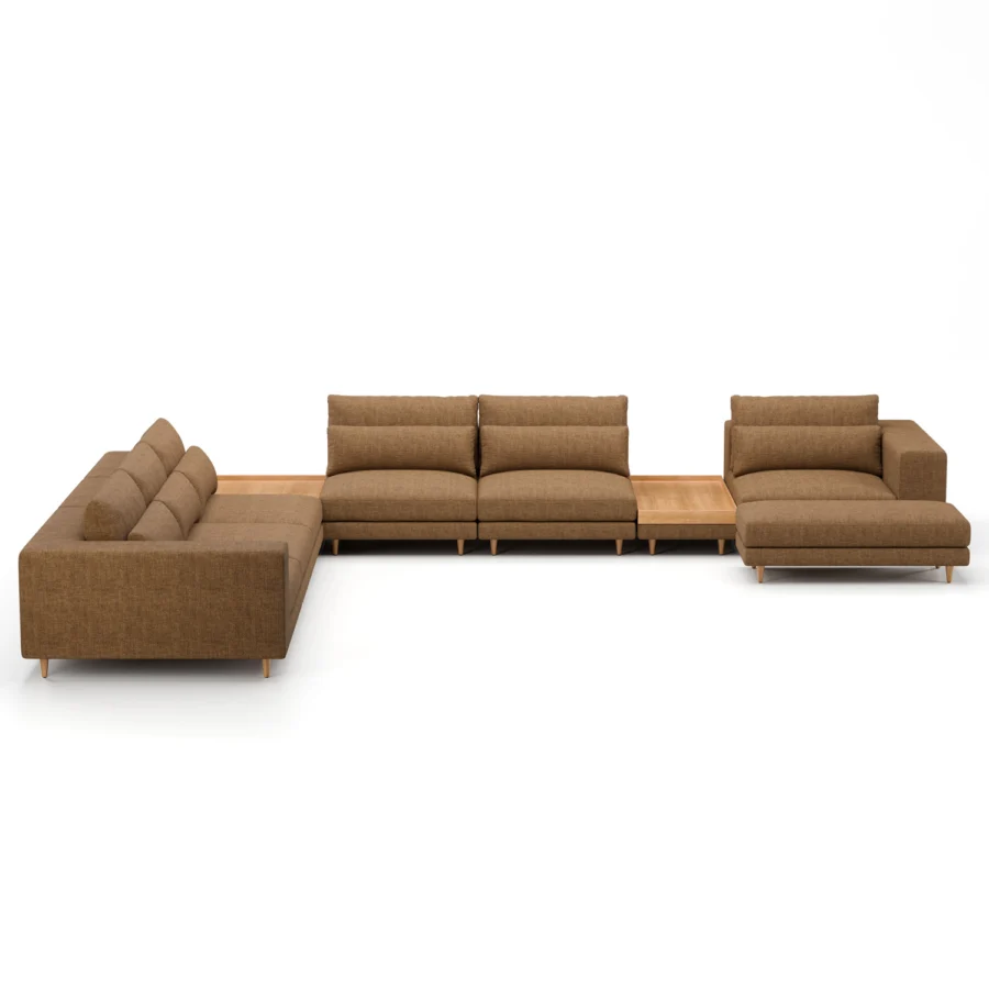 Stellar Works Atelier Leg Sectional Configuration 4 #19