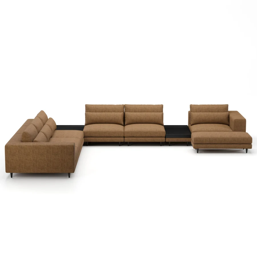 Stellar Works Atelier Leg Sectional Configuration 4 #29